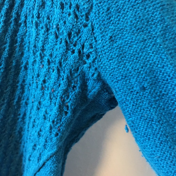 Sparrow for Anthropologie Teal Cardigan - Picture 3 of 6